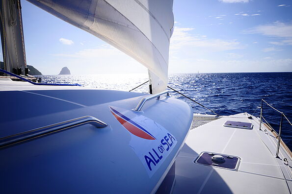 Auf hoher See mit ALL-on-SEA